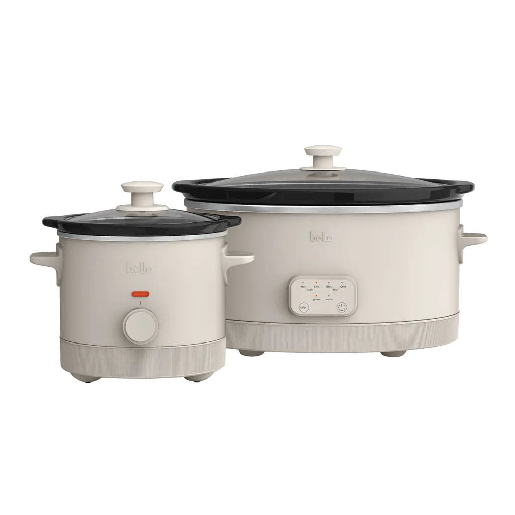 **🍲 Two Slow Cookers, One Great Deal — BELLA Slow Cooker Set $25**